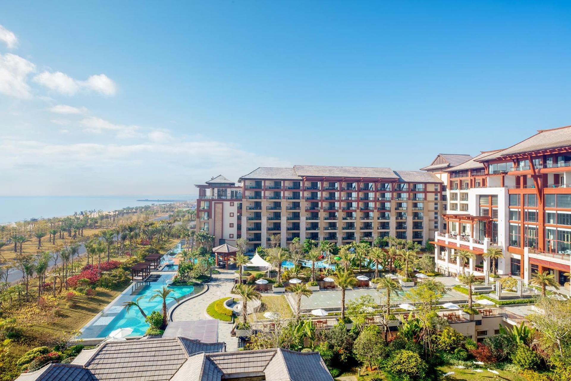 Xiamen Marriott Hotel&Conference Centre Exterior foto